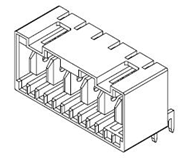 66102P Right-Angle TAB Header